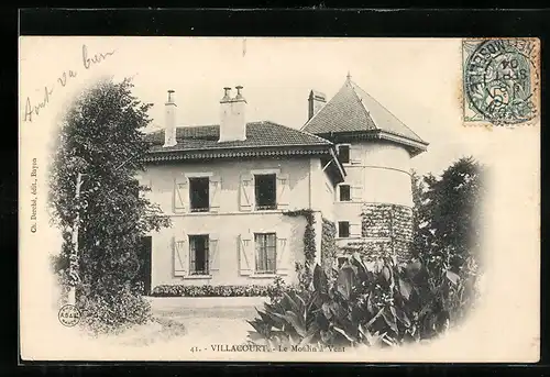 AK Villacourt, Le Moulin à Vent