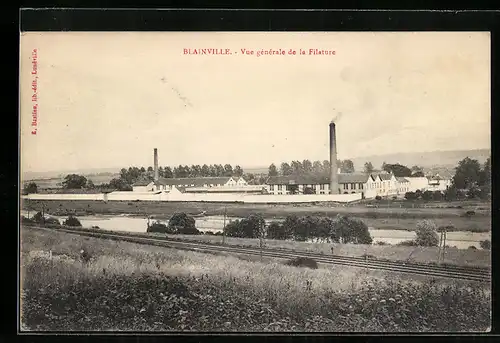 AK Blainville, Vue generale de la Filature