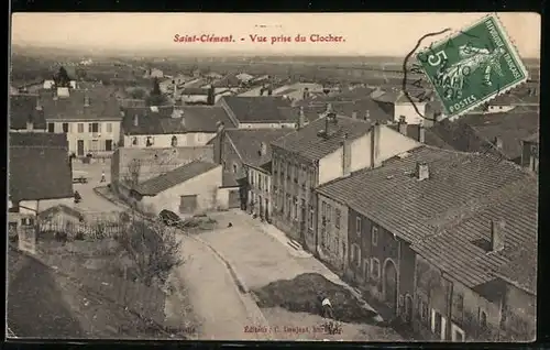 AK Saint-Clément, Vue prise du Clocher