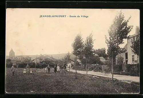 AK Jeandelaincourt, Entrée du Village