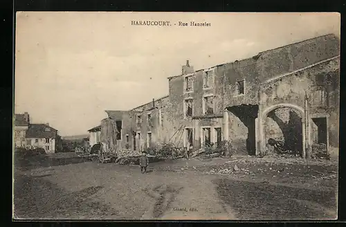 AK Haraucourt, Rue Hanzelet