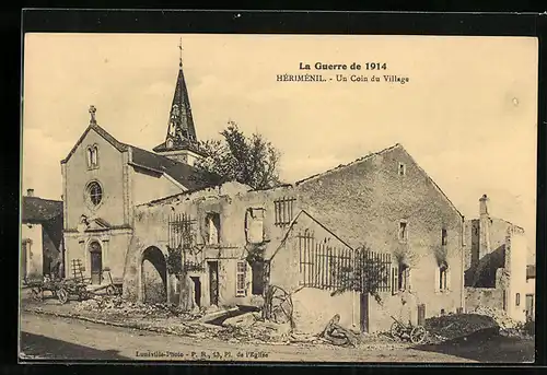 AK Hériménil, Un Coin du Village