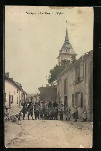 AK Chavigny, La Place, L`Eglise