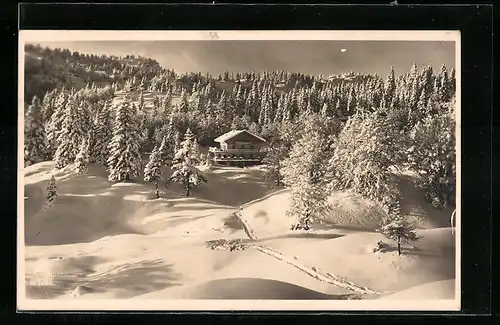 AK Waidring /Tirol, Unterkunftshaus Zur Steinplatte