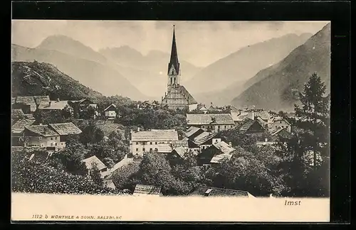 AK Imst, Gesamtansicht mit Kirche