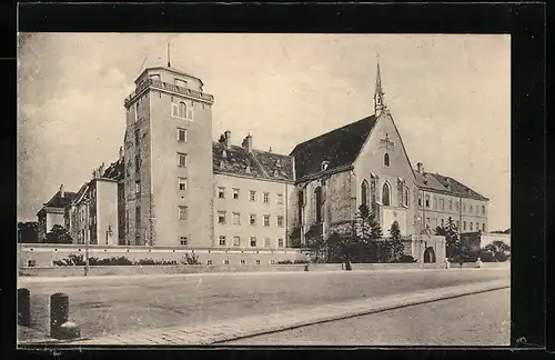 AK Wr. Neustadt, An der Militär-Akademie