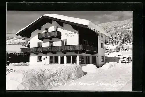 AK Kirchberg /Tirol, Am Gästehaus Der Spertenhof