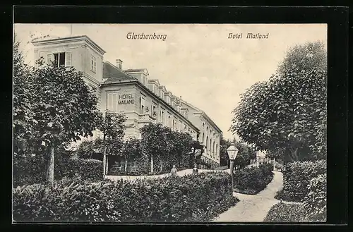 AK Gleichenberg, Hotel Mailand