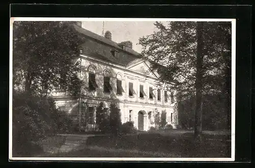 AK St. Peter am Hart, Schloss Bogenhofen mit Garten