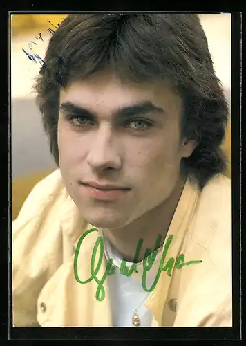 AK Musiker Gerald Mann, Autograph