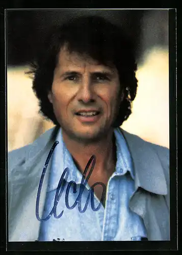 AK Musiker Udo Jürgens mit Autograph