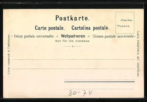 Lithographie Schweizer Kavallerie, Divisionsstab blickt in Richtung Feind