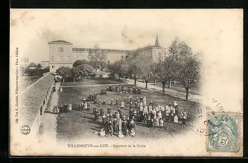 AK Villeneuve-sur-Lot, Convent de la Croix