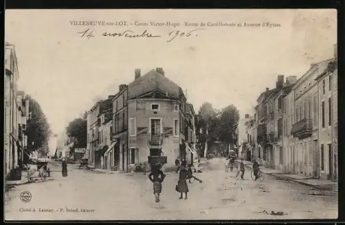 AK Villeneuve-sur-Lot, Cours Victor-Hugo, Route de Castillonnès et Avenue d`Eysses