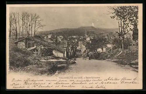 AK Villeneuve-sur-Lot, Saint-Sylvestre