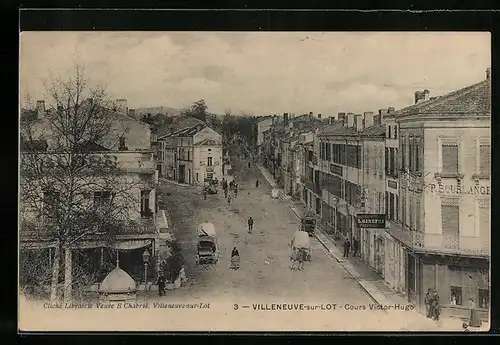 AK Villeneuve-sur-Lot, Cours Victor-Hugo