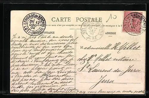 AK La Sauvetat-du-Dropt, Eglise