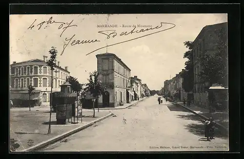 AK Marmande, Route de Miramont