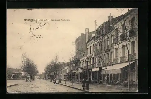 AK Marmande, Boulevard Gambetta