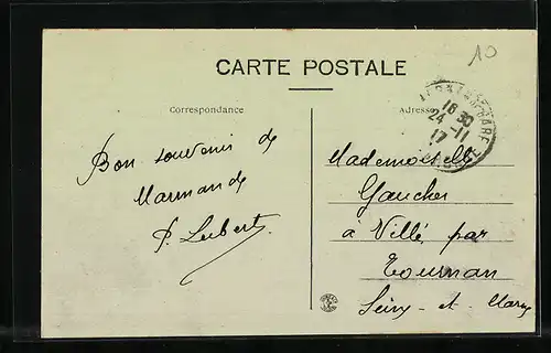 AK Marmande, Le Marché Couvert, L`Eglise et la Poste
