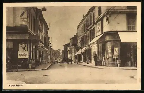 AK Marmande, La rue de l`Estang, Strassenpartie