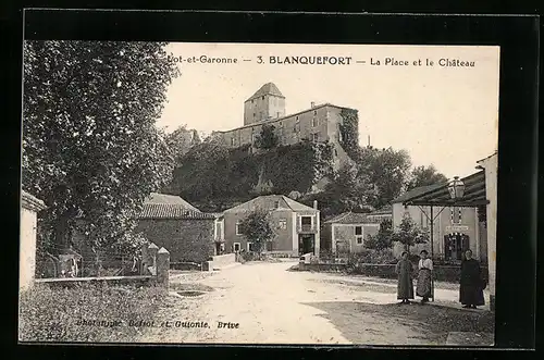 AK Blanquefort, La Place et le Châeau