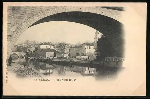 AK Nérac, Pont-Neuf