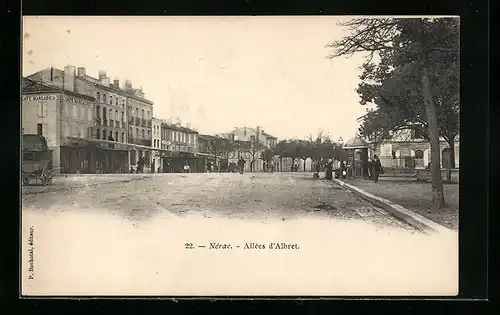 AK Nérac, Allées d`Albret