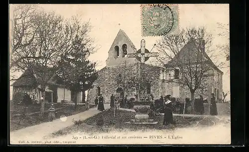 AK Rives, L`Église