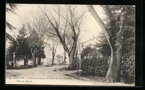AK Cancon, Embranchement et route de Castillonnès