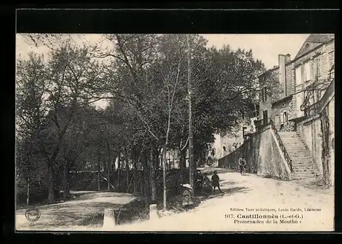 AK Castillonnès, Promenades de la Mouthe
