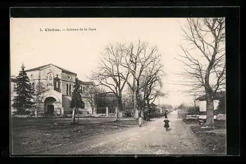 AK Clairac, Avenue de la Gare