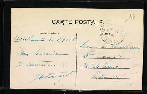 AK Castillonnès, Place Saint-Roch