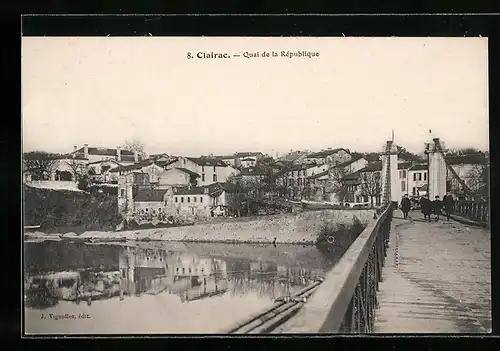 AK Clairac, Quai de la République