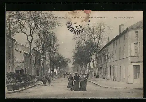 AK Casteljaloux, Route de Bordeaux