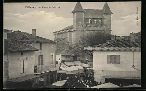 AK Villeréal, Place du Marché