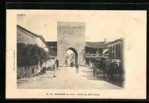 AK Durance, Porte du XIVe siècle