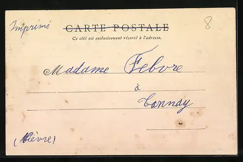 AK Marciac, Vue generale, Chapelle de N.-D. de la Croix