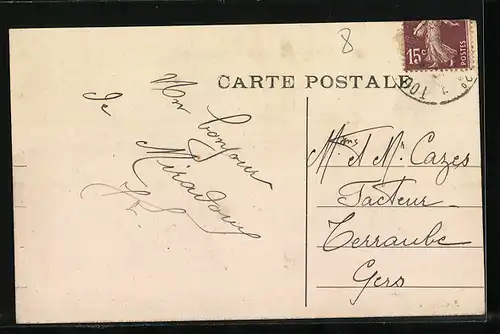 AK Miradoux, Gers, Vue generale