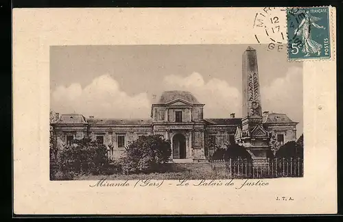 AK Mirande, Le Palais de Justice