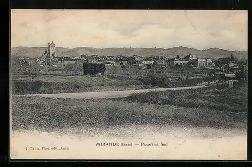 AK Mirande, Panorama Sud