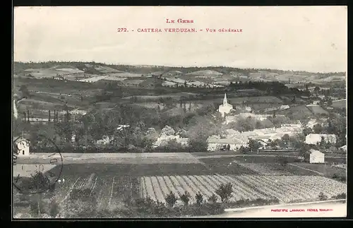 AK Castera Verduzan, Vue Generale