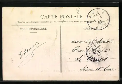 AK Eauze, Vue Generale prise de la Route de Condom