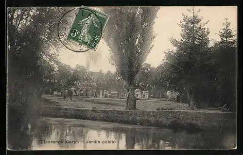 AK Fleurance, Jardin public