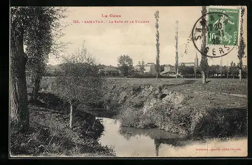 AK Samatan, La Save et le Village