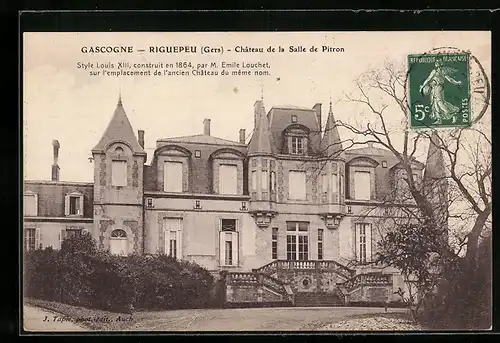 AK Riguepeu, Chateau de la Salle de Pitron