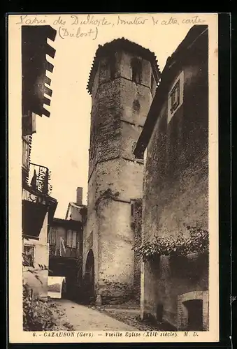 AK Cazaubon, Vieille Eglise