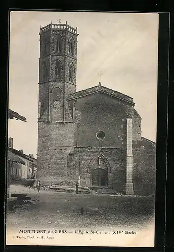 AK Montfort-du-Gers, L`Eglise St-Clément
