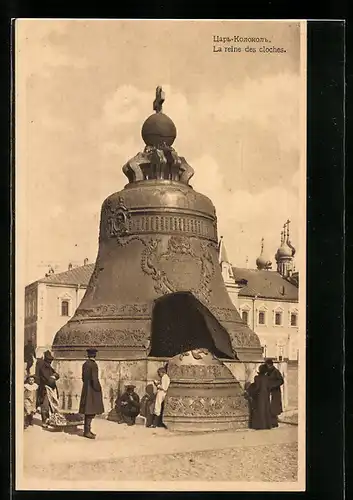 AK Moskau, Riesige Zaren-Glocke im Kreml