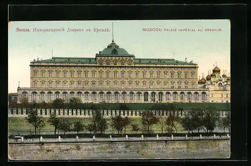 AK Moscou, Palais Impérial au Kremlin